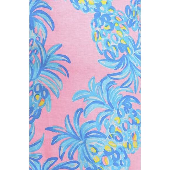 Lilly Pulitzer Womens Brewster Dress Pima Cotton In Pelican Pete Beat The Heat - Picture 4 of 10